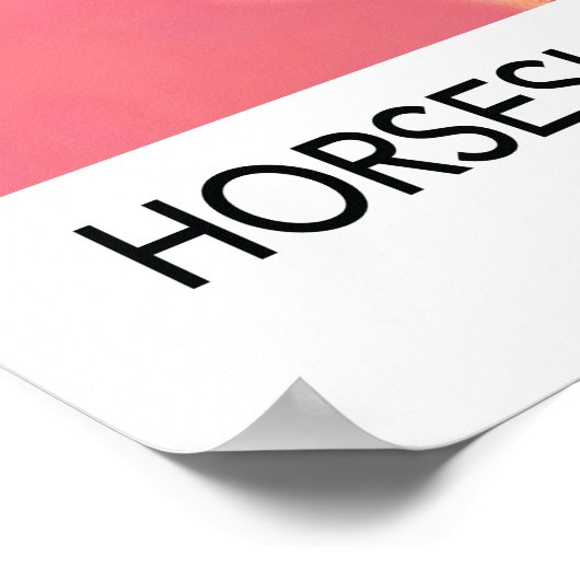 Horseshoe Bay Bermuda Travel Poster ポスター (角)