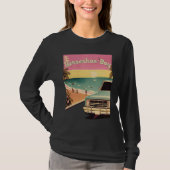 Horseshoe Bay Retro Beach Vacation Souvenir Surf Tシャツ (正面)