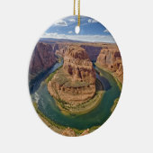 Horseshoe Bend，アリゾナ，アメリカ セラミックオーナメント (右)