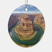 Horseshoe Bend，アリゾナ，アメリカ セラミックオーナメント (左)