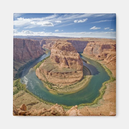 Horseshoe Bend，アリゾナ，アメリカ マグネット (正面)