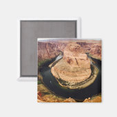 Horseshoe Bend，アリゾナ，アメリカ マグネット (正面/裏面)