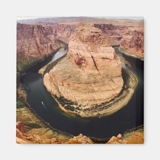 Horseshoe Bend，アリゾナ，アメリカ マグネット (正面)