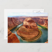 Horseshoe Bend, Arizonaフォトポストカード ポストカード (正面/裏面)