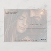 Horseshoe Cactus Western Country Photo 結婚's ポストカード (裏面)