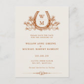 Horseshoe Cactus Western Country Photo 結婚's ポストカード (正面)