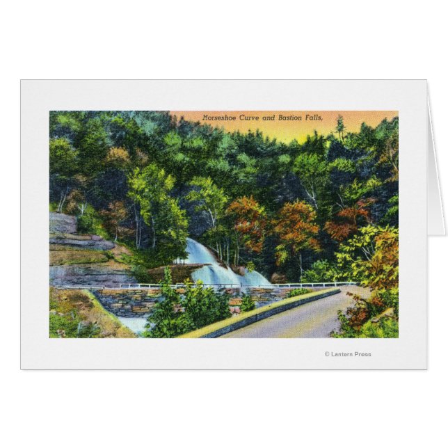 Horseshoe Curve View of Bastion滝 (正面横)