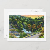 Horseshoe Curve View of Bastion滝 ポストカード (正面/裏面)