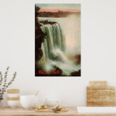 Horseshoe Falls at Niagara Poster ポスター (キッチン)