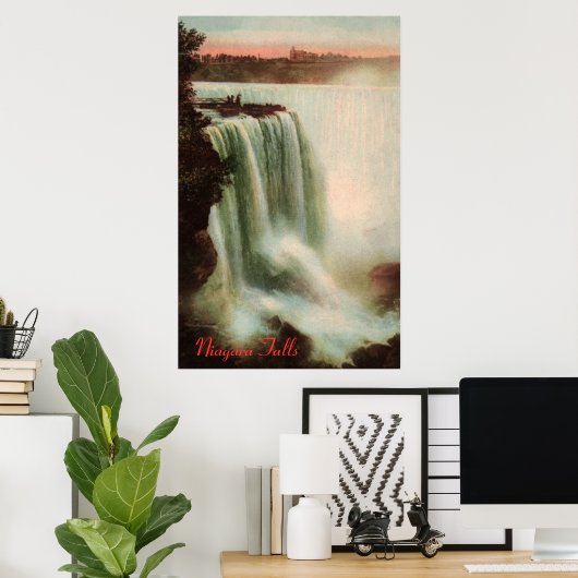Horseshoe Falls at Niagara Poster ポスター (ホームオフィス)