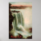 Horseshoe Falls at Niagara Poster ポスター (正面)