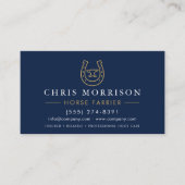 Horseshoe Farrier 名刺 (正面)
