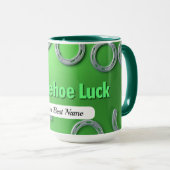 Horseshoe Luck Mug Custom マグカップ (正面右)