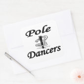 HorseShoe Pole Dancersスタンプ スクエアシール (封筒)