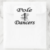 HorseShoe Pole Dancersスタンプ スクエアシール (バッグ)