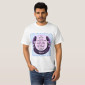 Horseshoe Serenity prayer t-shirt Tシャツ (正面フル)