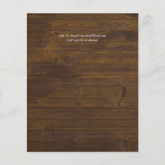 Horseshoe Sunflower by Low Budget 結婚's Network® (裏面)