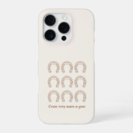 Horseshoe Western Christian iPhone 16 Proケース