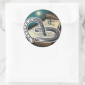 HorseShoesとピット ラウンドシール (バッグ)