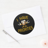 HorseShoesシール ラウンドシール (封筒)