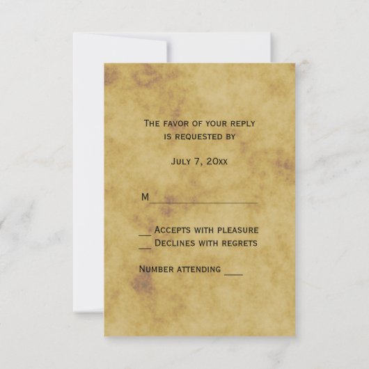 Horseshoes素朴 BG動揺して RSVP (裏面)