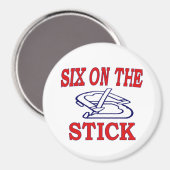 HorseShoes 3"マグネット – スティック上の6 マグネット (正面/裏面)