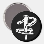 HorseShoes 3"マグネット マグネット (正面/裏面)