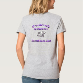 HorseShoes WomensベーシックVネックTシャツ Tシャツ