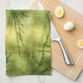 Horsetailの自然写真 キッチンタオル (四つ折り)