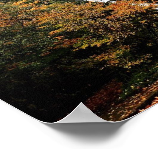 Horsetail滝、または ポスター (角)