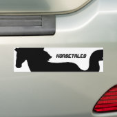 HorseTales バンパーステッカー (車上)
