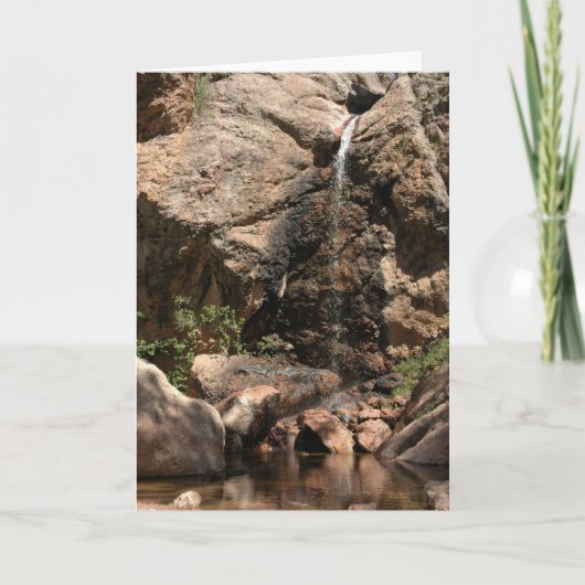 Horsetoothの滝 カード (正面)