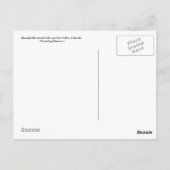 Horsetoothの滝 ポストカード (裏面)