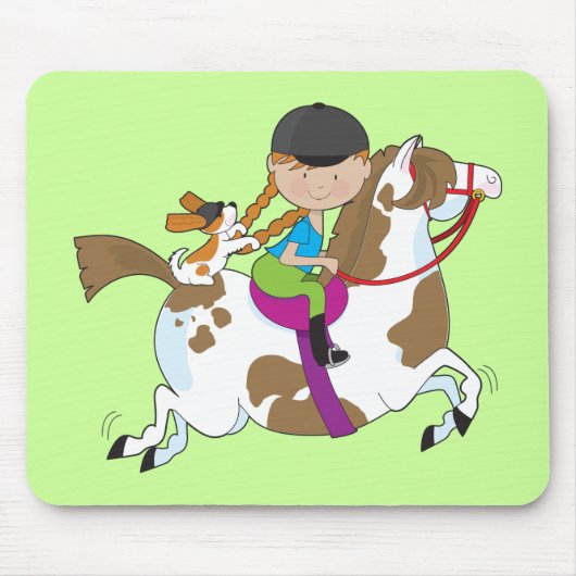 Horseyヒイラギ マウスパッド (正面)