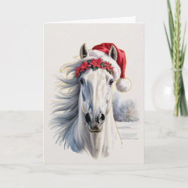  Horsey Christmas Greeting Card  シーズンカード