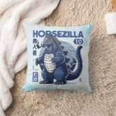 Horsezilla Shirt | Giant Monster Horse Art | Epic  クッション (ブランケット)