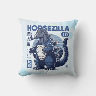 Horsezilla Shirt | Giant Monster Horse Art | Epic  クッション