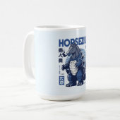 Horsezilla Shirt | Giant Monster Horse Art | Epic  コーヒーマグカップ (正面左)
