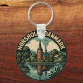 Hørsholm Denmark Church キーホルダー (裏面)