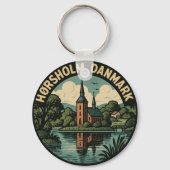 Hørsholm Denmark Church キーホルダー (裏面)