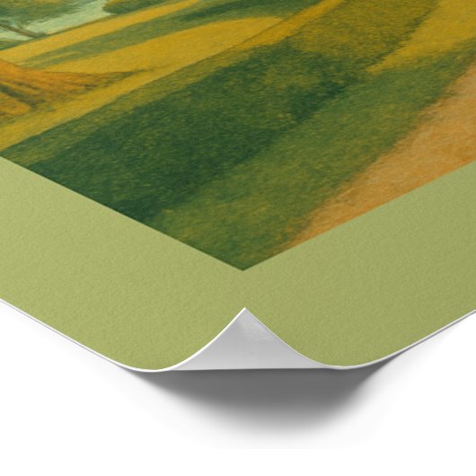 Hørsholm Denmark Church ポスター (角)