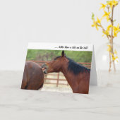 Horsplayグリーティングカード カード (黄色い花)