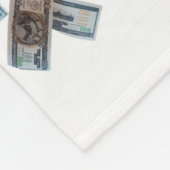 horsy食べ物の$ treeこのバージョンは多くの葉 フリースブランケット (角)