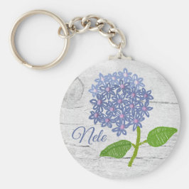  Hortensie, personalisiert   キーホルダー