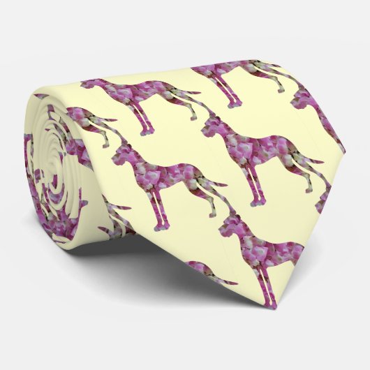 Hortensien Dogge ネクタイ (ロール)