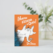 Horton Escucha A Quien Spanish Book Cover ポストカード (スタンド正面)