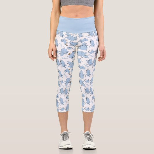 Horton Hears A Who Monkey Pattern カプリレギンス (正面)