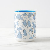 Horton Hears A Who Monkey Pattern ツートーンマグカップ (中央)