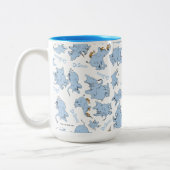 Horton Hears A Who Monkey Pattern ツートーンマグカップ (左)