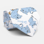 Horton Hears A Who Monkey Pattern ネクタイ (ロール)